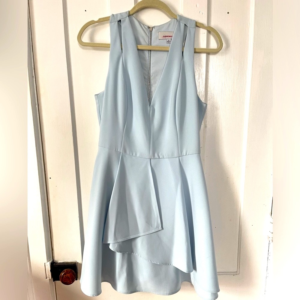 Light blue cocktail dress, Size M